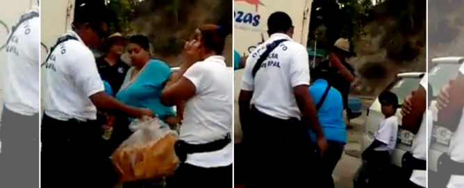 Y ahora policía de Manzanillo decomisa ¡pan y duritos!