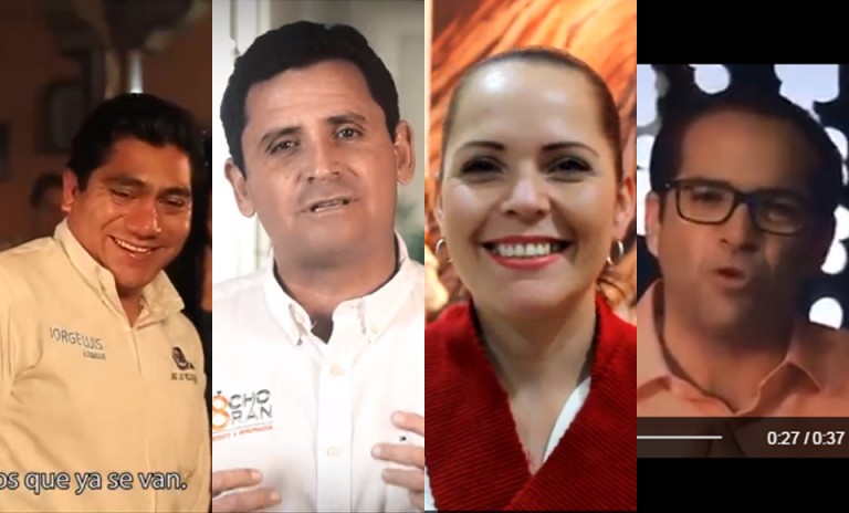 Videos: El mensaje navideño de los candidatos y la candidata a Gobernador (a)