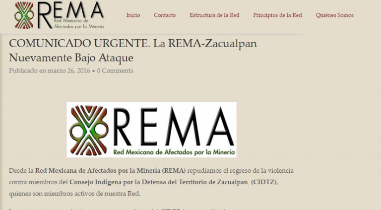 Exigen intervención de Derechos Humanos en Zacualpan