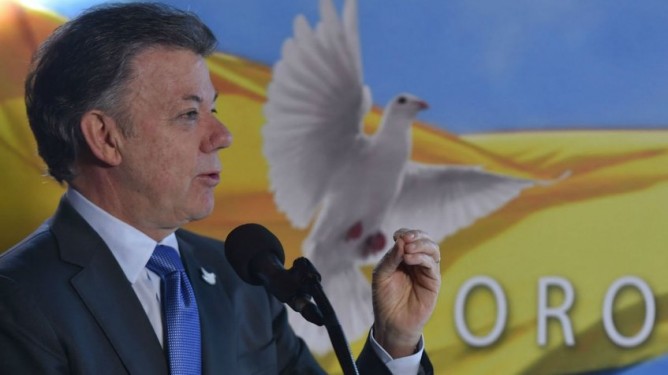 Presidente de Colombia gana Premio Nobel de la Paz 2016