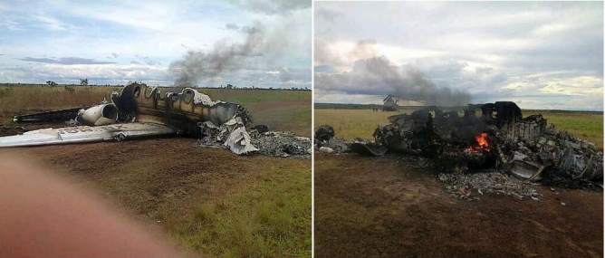 Investiga gobierno de Colima a dueño de avioneta derribada en Venezuela