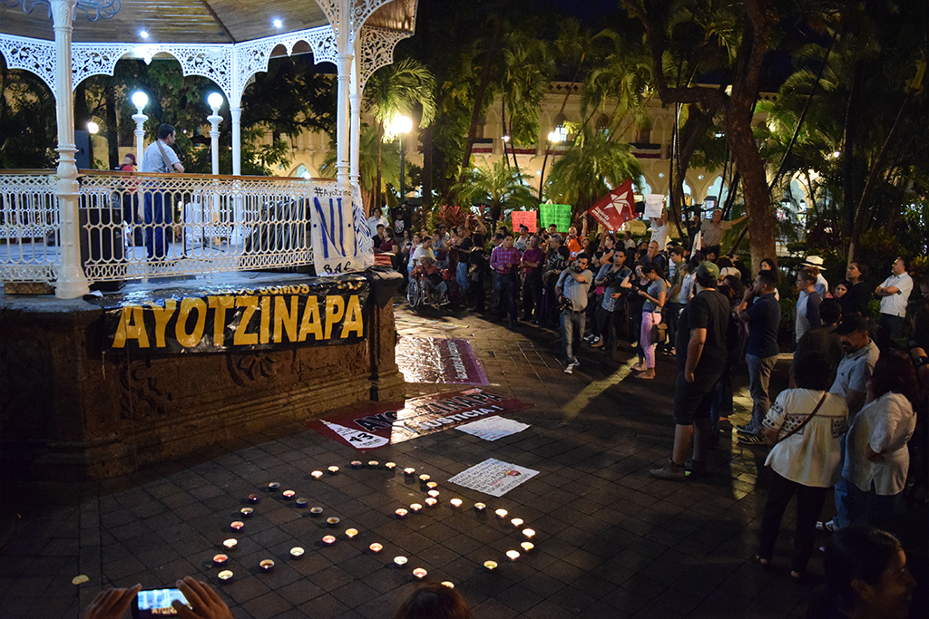 A un año de Ayotzinapa: el Día de la Indignación en Colima