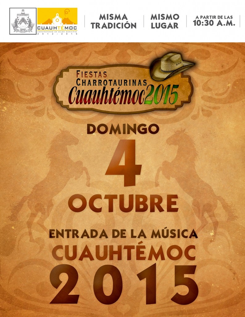 Domingo 4, entrada de la música en Cuauhtémoc