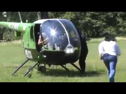 Así utilizó la delegada el helicóptero del Gobierno de Colima