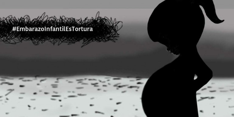 Embarazo infantil forzado es tortura: Cladem