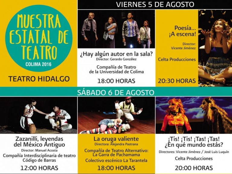 7 obras gratuitas en la Muestra Estatal de Teatro 2016