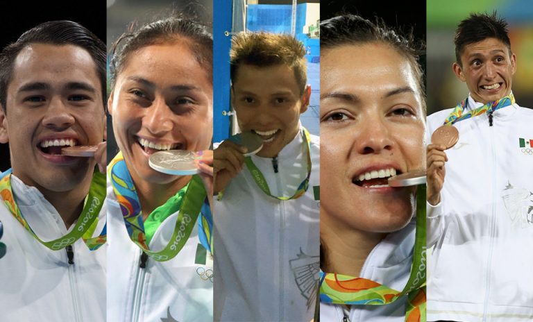 Ganó México 5 medallas en Río 2016