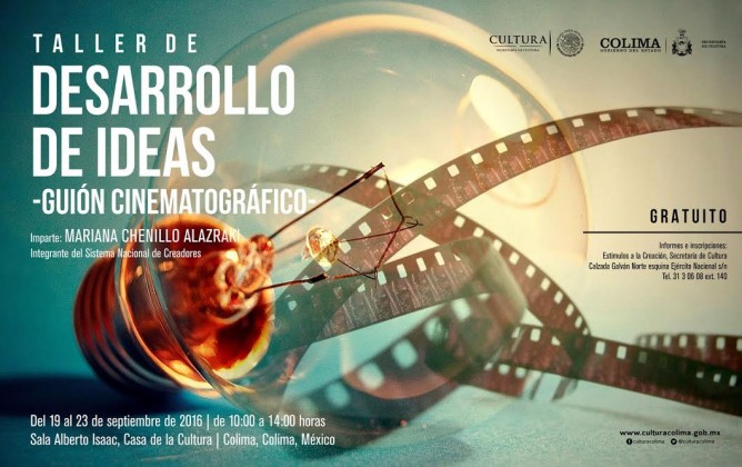 Mariana Chenillo impartirá taller de guión cinematográfico