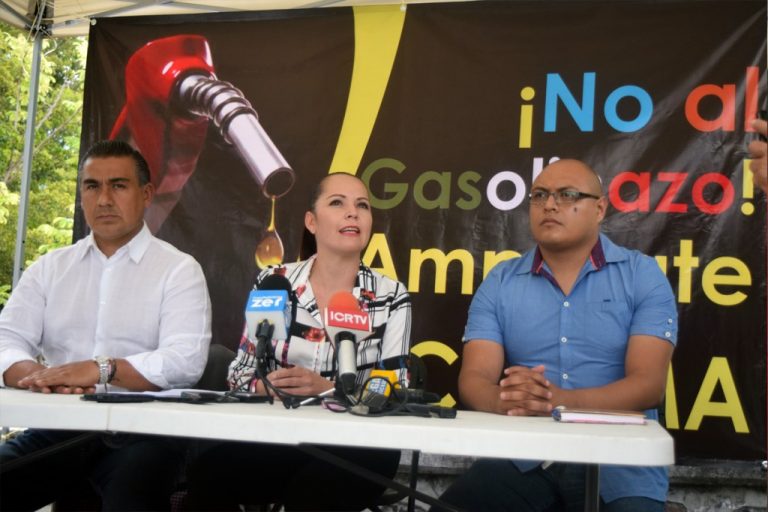 Promueven en Colima amparos contra gasolinazo